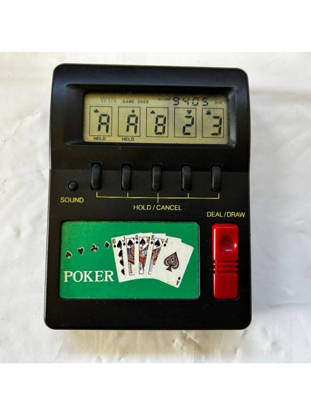 Radio Shack Hand Held Electronic Poker Game 60-2465A - Picture 3 of 6